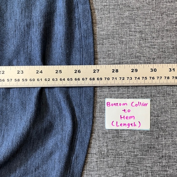 Lululemon Surge Warm Half Zip Long Sleeve Shirt - Men's Size S - Blue - Picture 11 of 12